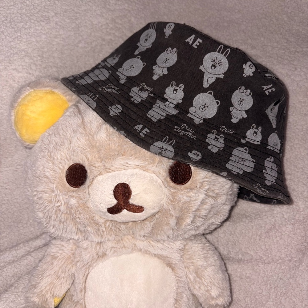 Line friends bucket hat